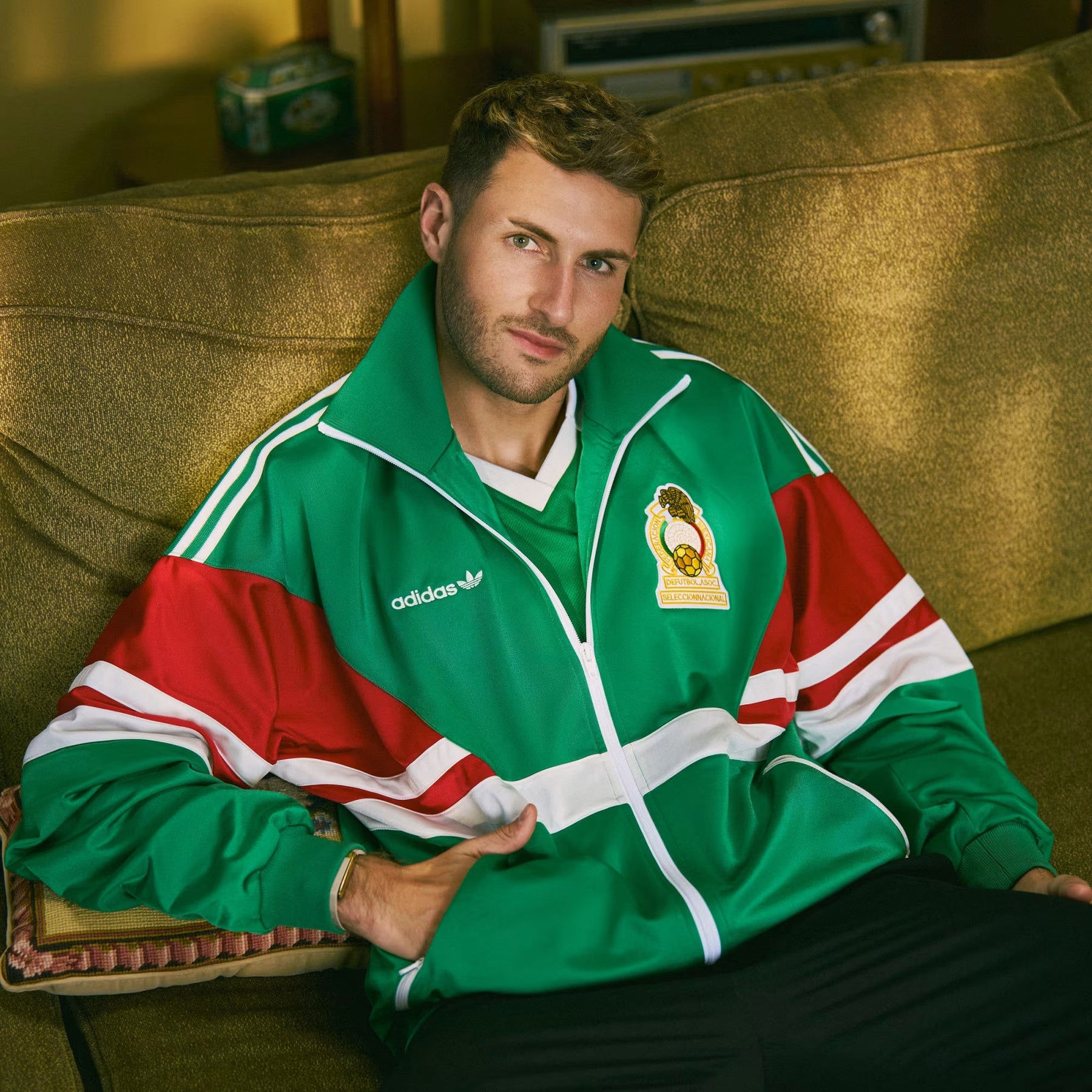 1986 Mexico National Team Retro Track Jacket